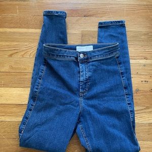 top shop joni jeans